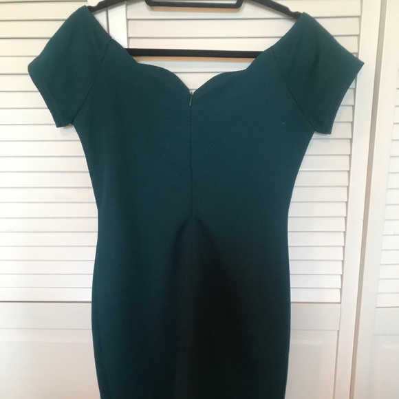 Teal She & Sky Dress - Picture 2 of 2